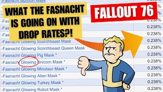 Fasnacht Drop Rates Explained 2024  Fallout 76 [upl. by Aihsemat873]