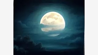 How to Paint a Full Moon [upl. by Aidul]