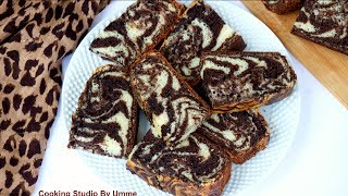 জেব্রা কেক চুলা ও ওভেনে তৈরি  Bangladeshi Zebra Cake Without Oven  Zebra Cake [upl. by Melanie952]