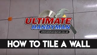 How to tile  Wall tiling [upl. by Kubiak]