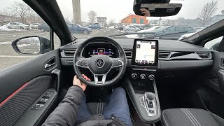 2024 Renault Captur ETech Hybrid Test Drive POV [upl. by Annoel]