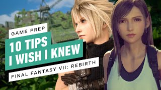 Final Fantasy 7 Rebirth 10 Tips I Wish I Knew Before Playing [upl. by Rempe]