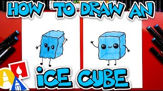 How To Draw A Funny Ice Cube [upl. by Aenit362]