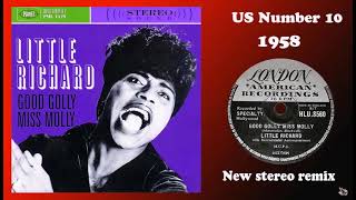 Little Richard  Good Golly Miss Molly  2021 stereo remix [upl. by Lorrad617]