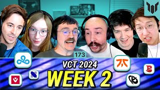 Biggest SURPRISES of VCT Week 2 — Plat Chat VALORANT Ep 173 [upl. by Ahseneuq]