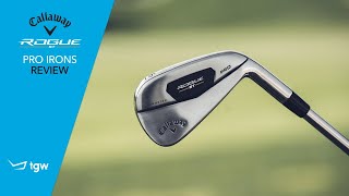 Callaway Rogue ST PRO Irons Review by TGW [upl. by Lamprey]