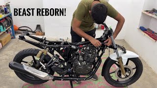 Rebuild Timelapse  TVS Apache RTR 160180 Old Model [upl. by Benedicto]