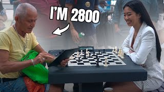 Chess Hustler Said Hes 2800 [upl. by Aniteb491]