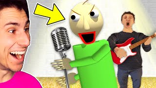 Baldi is a Famous ROCK STAR  Baldis Basics [upl. by Icyac]