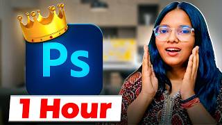 Learn Photoshop in 60 Minutes  Photoshop Tutorial for Complete Beginners [upl. by Aliab]