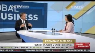 CCTV Global Business Interview of Brett Evans  Australian Expat Financial Adviser [upl. by Janik]