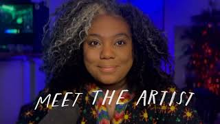 Meet the Artist  Morgan Harper Nichols  Art as Communication  Black Autistic Woman Artist [upl. by Enneirda18]