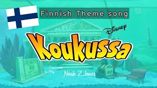 Fish Hooks  Finnish Theme song  Koukussa  Suomi  REUPLOAD OF A DELETED VIDEO [upl. by Imik]