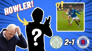 SHOCKING PERFORMANCE AWFUL REFEREE Celtic 21 Rangers REACTION [upl. by Eylsel534]