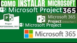 ✅Cómo descargar Microsoft PROJECT 365  Microsoft 365 [upl. by Funk]