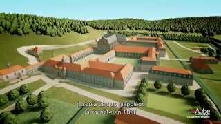 Abbaye de Clairvaux en 3D Clairvaux abbey 3D [upl. by Akeinahs157]