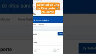 💥Cita Pasaporte saime shorts saime pasaporte pasaportevenezolano [upl. by Helse]