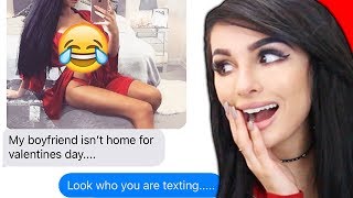 FUNNIEST COUPLES TEXTS ON VALENTINES DAY [upl. by Prissie245]