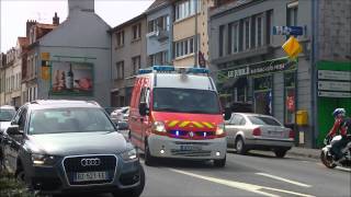 Intro  VLM SAMU 62 SMUR 1  X6 VSAV Sapeurs pompiers Boulogne sur mer [upl. by Terrie746]