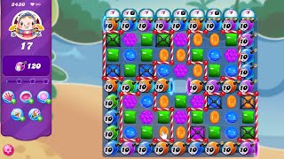 Candy Crush Saga LEVEL 3430 NO BOOSTERS new version🔄✅ [upl. by Lainey]