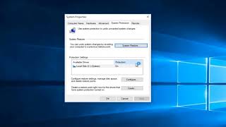 Windows 10 How to Enable Create and Perform a System Restore Point Free and Easy [upl. by Ogir513]