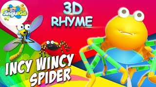 Incy Wincy Spider Nursery Rhyme With Lyrics  Cartoon Animation Rhymes amp Songs for Children [upl. by Eened69]