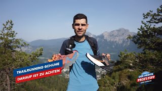 Trailrunning Schuhe  Jakob Herrmann  Hervis ProfiTipp [upl. by Fusco]