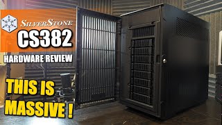 Silverstone CS382 NAS Case Review  Bigger Better Faster Stronger [upl. by Nywled382]