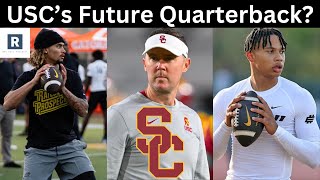 USCs Future QB  Julian Lewis  Husan Longstreet  USC Football Recruiting News [upl. by Townshend]