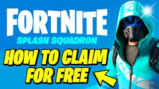 How to get the Fortnite Surf Strider Outfit Skin For FREE Intel Splash Squadron Set [upl. by Marquet682]