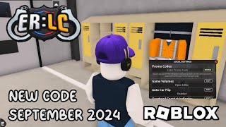 Roblox Emergency Response Liberty County New Code September 2024 [upl. by Amaerd546]