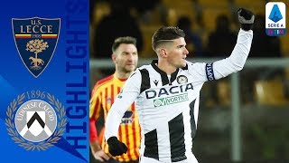 Lecce 01 Udinese  De Paul Scores Dramatic Late Winner  Serie A [upl. by Harraf]