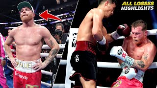 Saul Canelo Alvarez ALL Losses All moments when Canelo got stunned Full Fight Highlights HD Boxing [upl. by Camila]