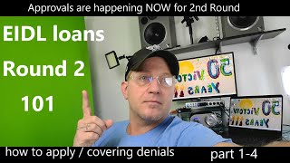 💰EIDL Round 2 Loans NOW 💰 How to get approved instructions 101  the SBA process [upl. by Levina646]