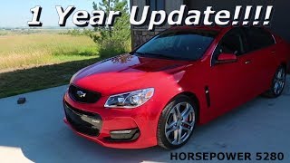 2017 Chevy SS 1 Year Update [upl. by Nnayhs]