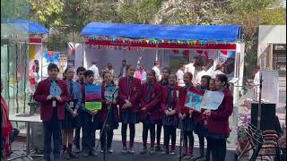 french song performance by BBS school quotCEST DE LEAUquot [upl. by Dorehs]