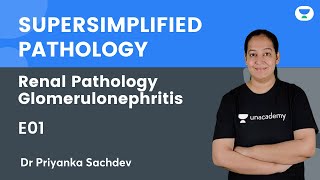 Supersimplified Pathology  Renal pathology Glomerulonephritis E01 Dr Priyanka Sachdev [upl. by Thornie]