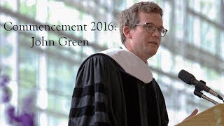 Kenyon College John Green Commencement Address [upl. by Tarton99]