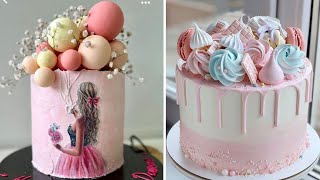 Oddly Satisfying Cake Decorating Compilation  So Yummy Cake Recipes For Party [upl. by Nyvets]