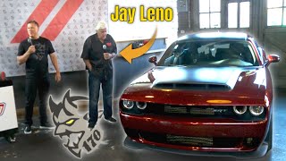 Jay Leno Surprised With His 2023 Dodge Challenger SRT Demon 170 [upl. by Bink]