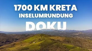 1700 km Kreta  Rundreise im wilden Winter Kretas Kreta Dokumentation Roadtrip Full HD 2022 [upl. by Longtin]