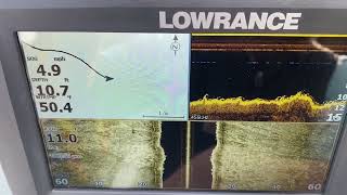 Lowrance Hook Reveal 7x Tripleshot at work [upl. by Mack]