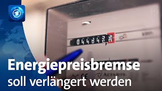 Habeck will Gas und Strompreisbremse verlängern [upl. by Hoffer]