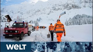 SCHNEECHAOS Nur kurze Atempause für Menschen in den Alpen [upl. by Aranat742]