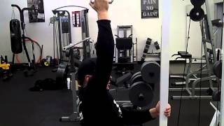 How to do Single Arm Lat Pulldowns [upl. by Marisa]