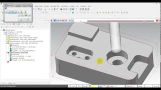 MASTERCAM QUICK LESSON 2D MACHINING USING SOLID DATA [upl. by Cogswell366]