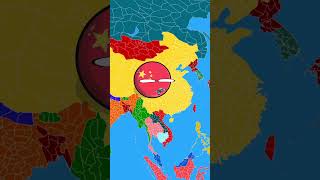 Countries in a Nutshell  countryballs viral shorts viralshorts [upl. by Ahsam275]