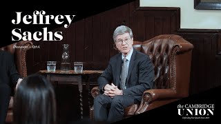 Professor Jeffrey Sachs  QampA  Cambridge Union [upl. by Hareehahs]