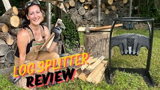 WATCH BEFORE YOU BUY Amazon SnugNiture Kindling Log Splitter Review What you need to know [upl. by Adnawad]