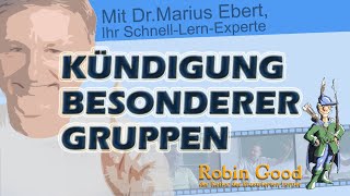 Kündigung besonderer Gruppen [upl. by Eirollam]